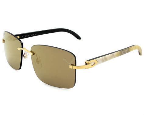 cartier buffalo horn sunglasses|cheap cartier buffalo horn glasses.